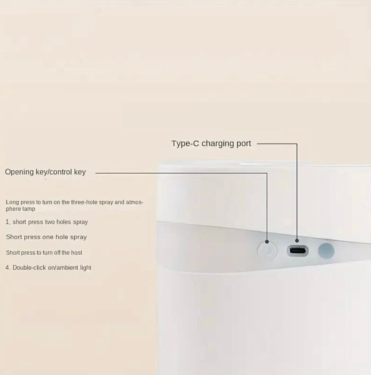 Jumbo Humidifier 450ml