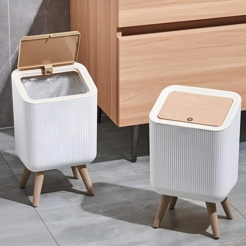 Modern Rectangular Trash Bin