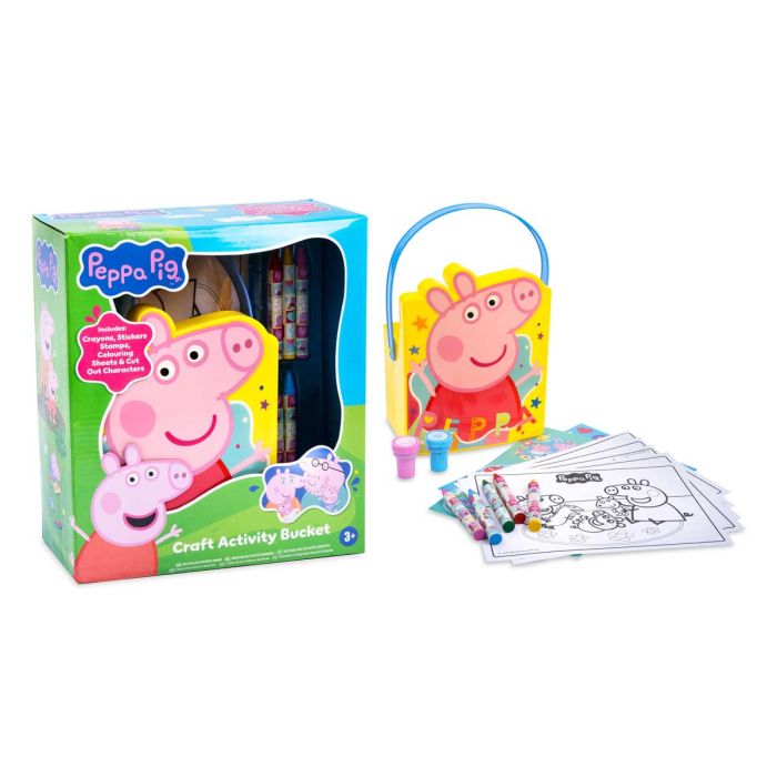 Peppa Pig Craft Bucket Activity Set