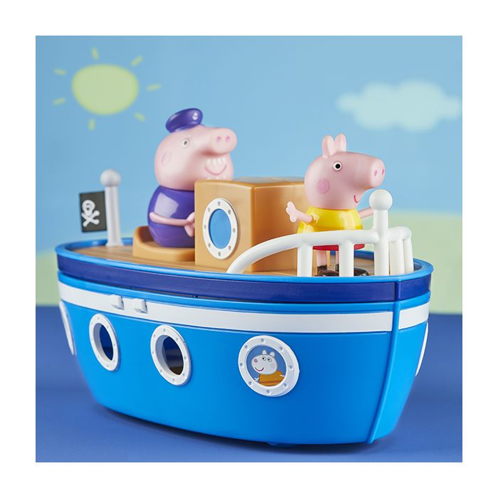 Peppas Grandpa Pigs Cabin Boat