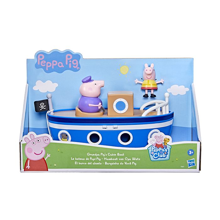Peppas Grandpa Pigs Cabin Boat