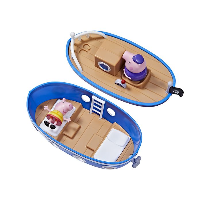 Peppas Grandpa Pigs Cabin Boat