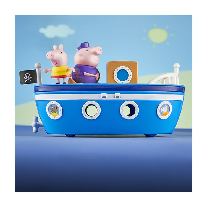 Peppas Grandpa Pigs Cabin Boat