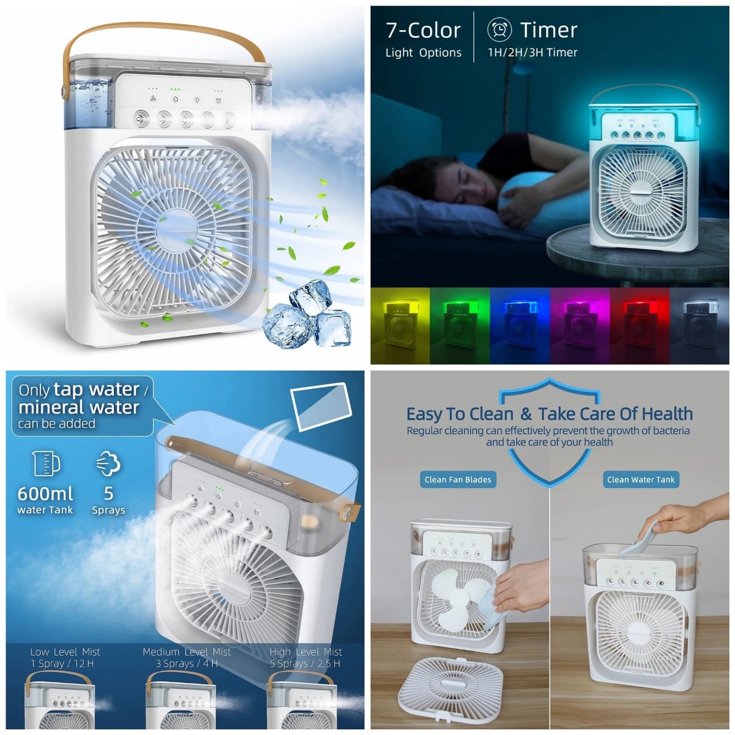 Portable Desktop Air Cooler