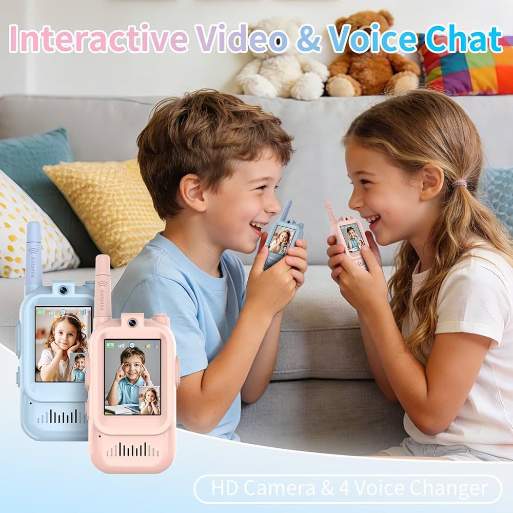 Video Walkie Talkies Rechargeable