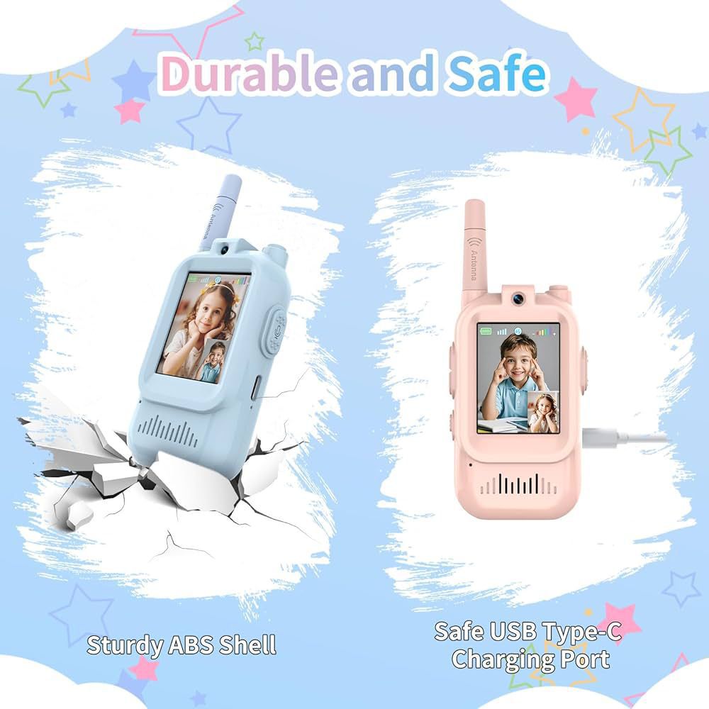 Video Walkie Talkies Rechargeable
