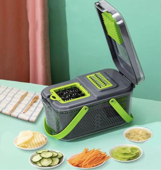 22 Piece Multifunctional Fruit Veg Chopper