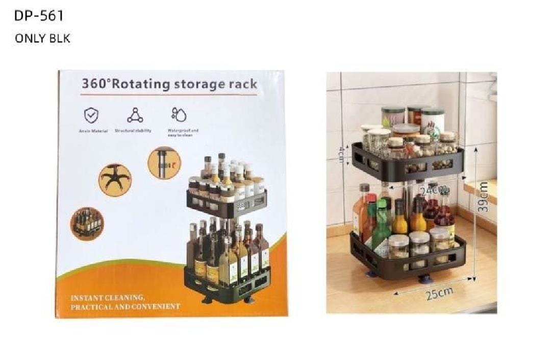 360° Rotating Storage Rack
