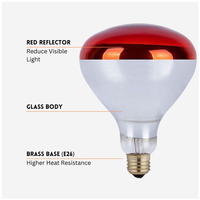 Animal Red Infrared Heat Lamp