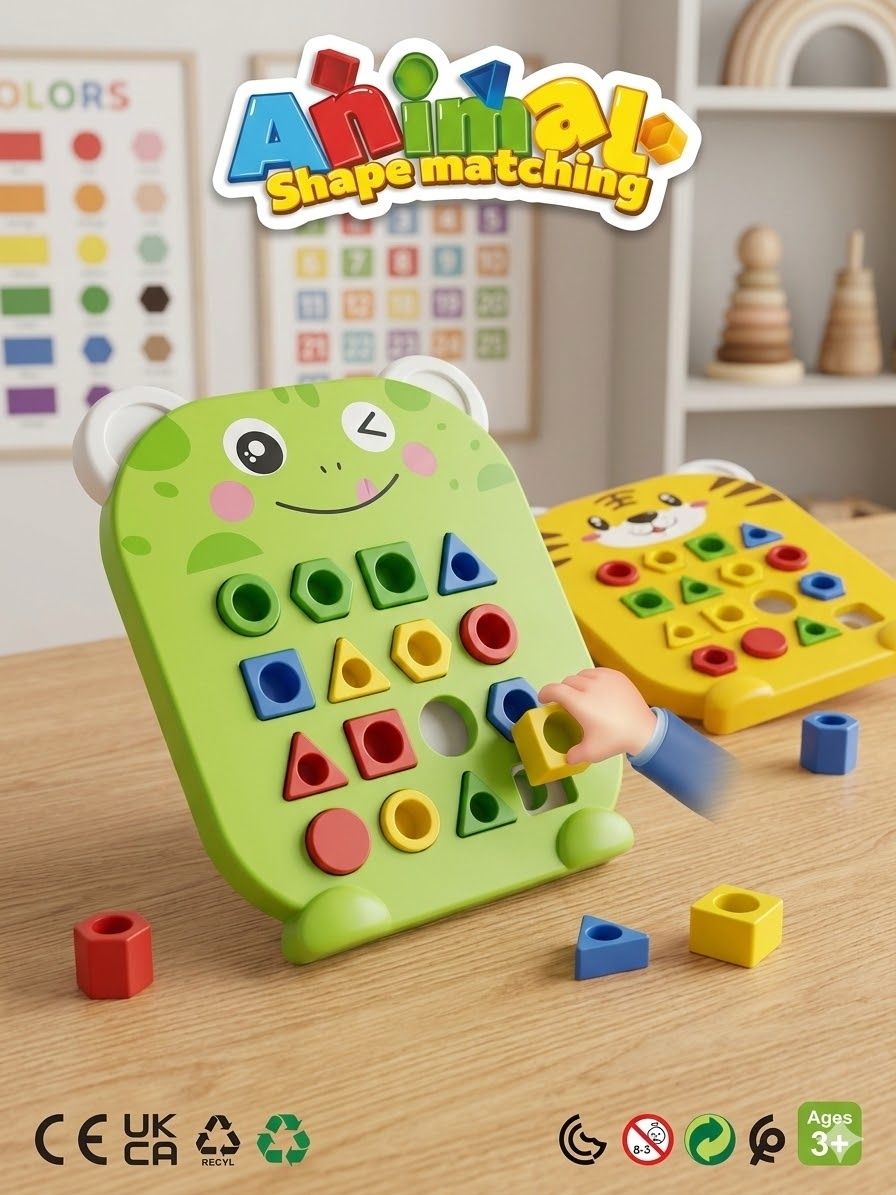 Animal Shape Matching Set