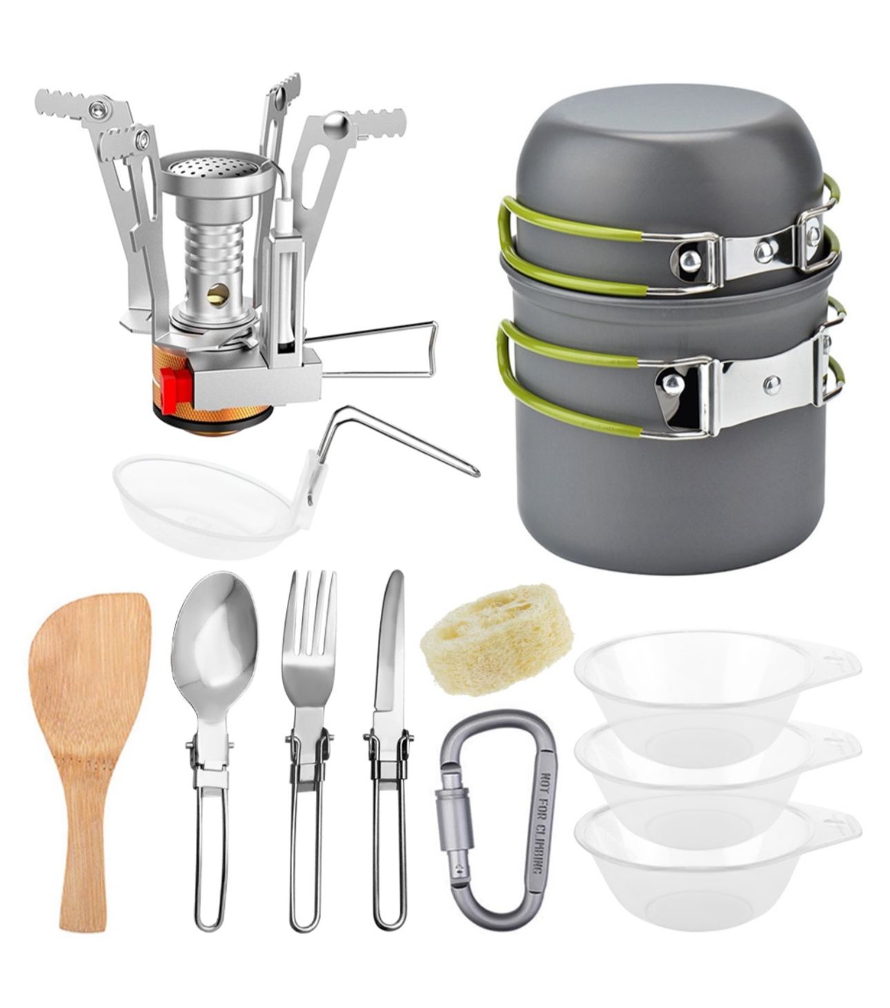 13pcs Ultra Light Portable Outdoor Camping Set