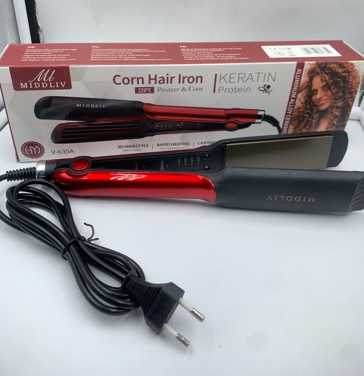Corn Hair Iron Keratin Protein