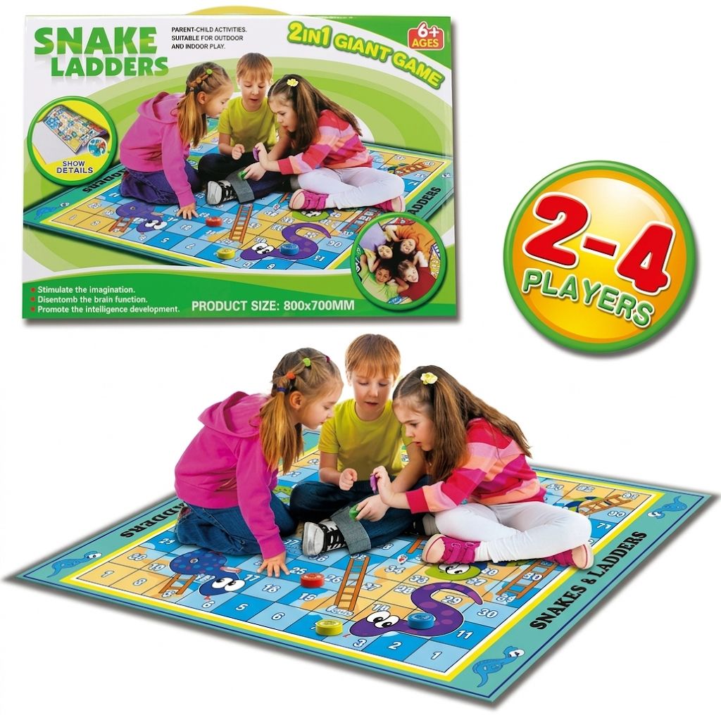 Giant Snakes And Ladders