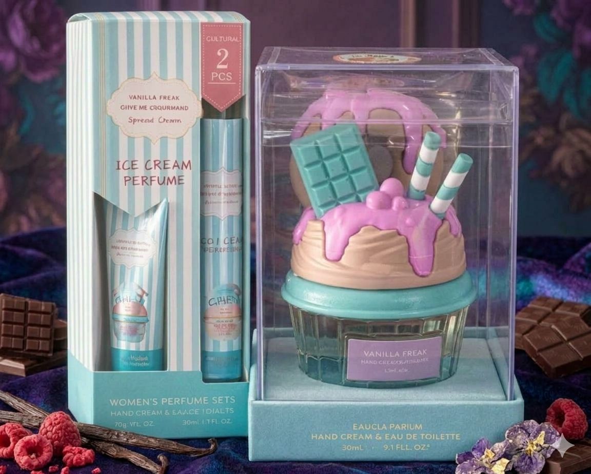 Ice Cream perfume Set Vanilla Freak