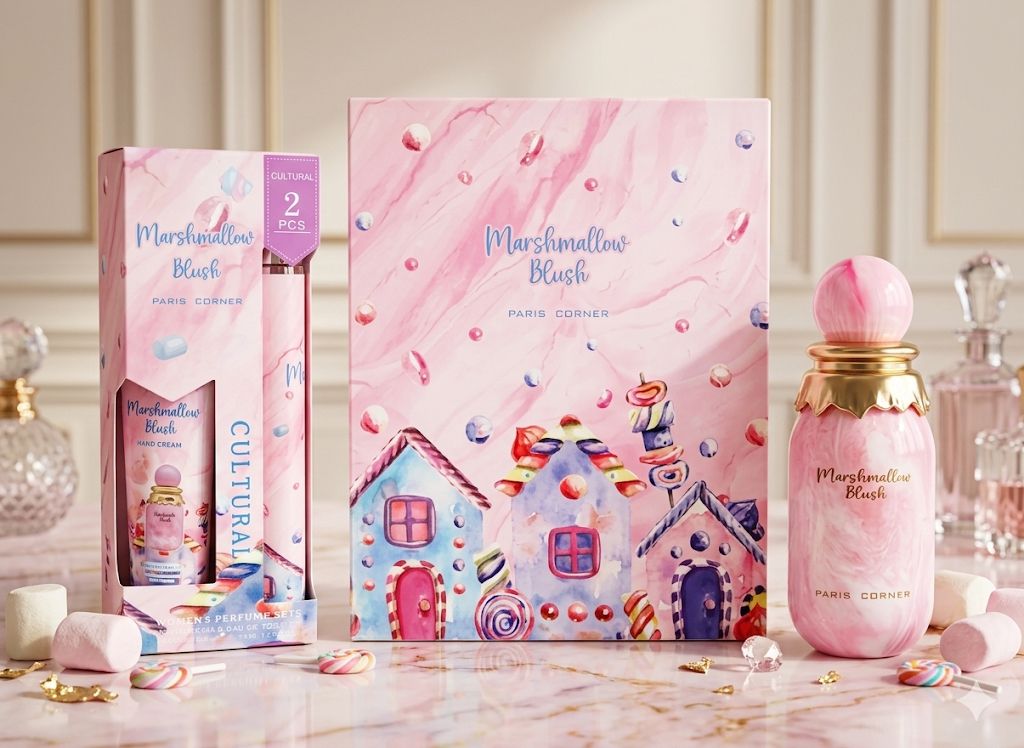 Marshmallow Blush Perfume Set