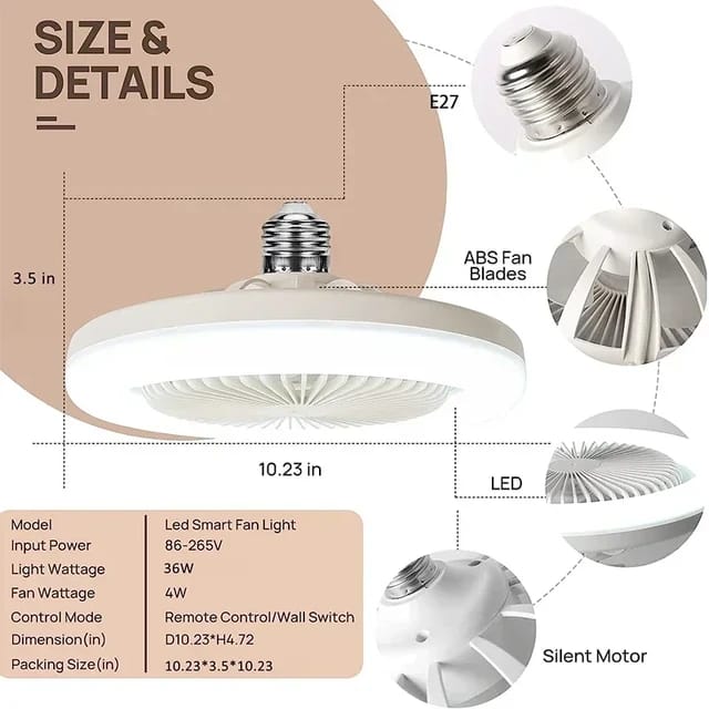 Multifunction Fan Light