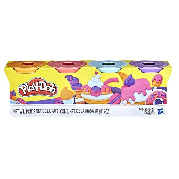 Play Doh 4PK Colour Sweet