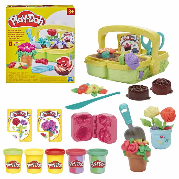 Play Doh Blooming Flowers