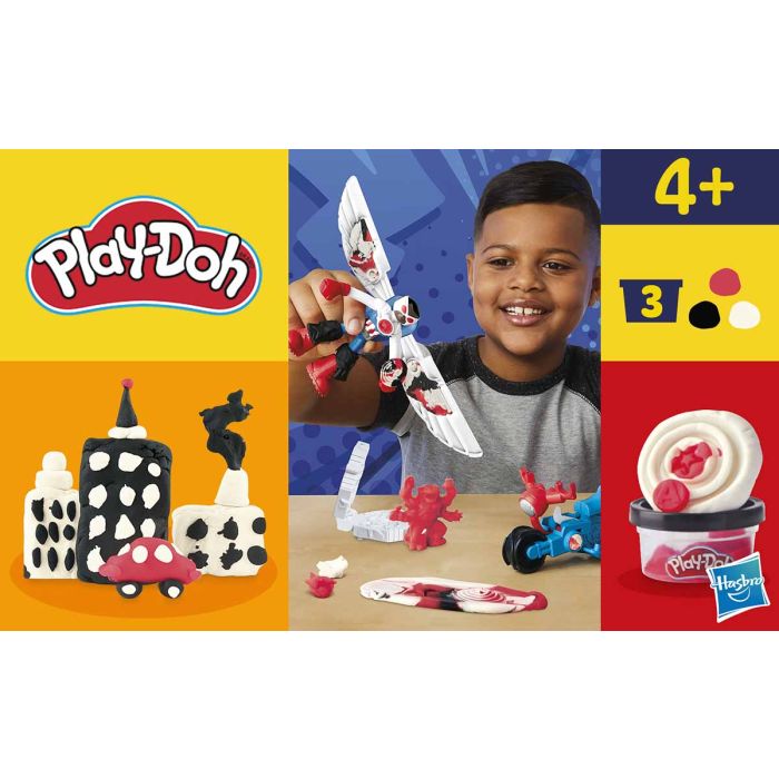 Play Doh Captain America Moto Slicer