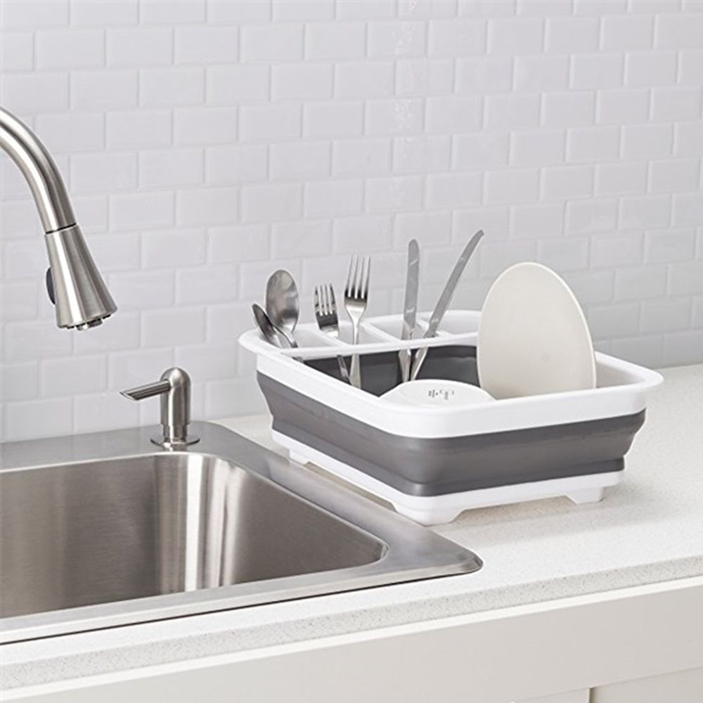 Portable Collapsible Dish Drying Rack