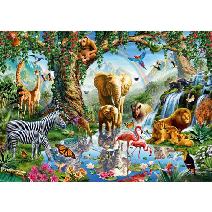 Ravensburger 1000pc Adventures In The Jungle