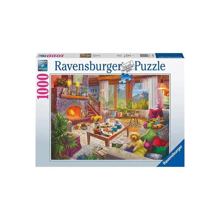 Ravensburger 1000pc Puzzle Cozy Cabin