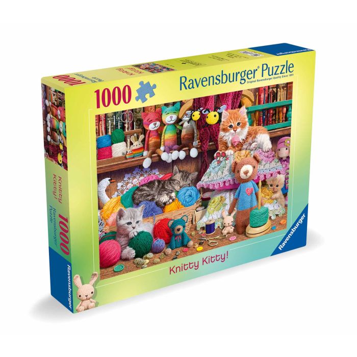 Ravensburger 1000pc Puzzle Knitty Kitty