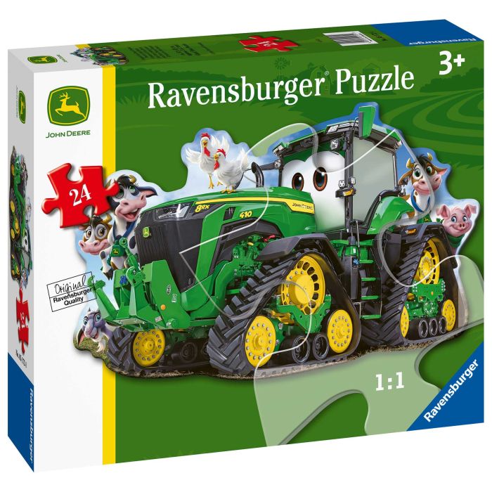 Ravensburger 24pc John Deere Tractor Shaped
