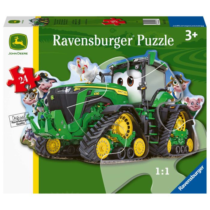 Ravensburger 24pc John Deere Tractor Shaped