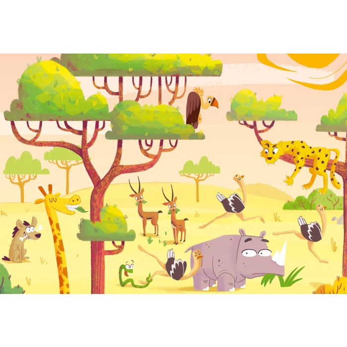 Ravensburger 2x24pc Puzzle Play Safari