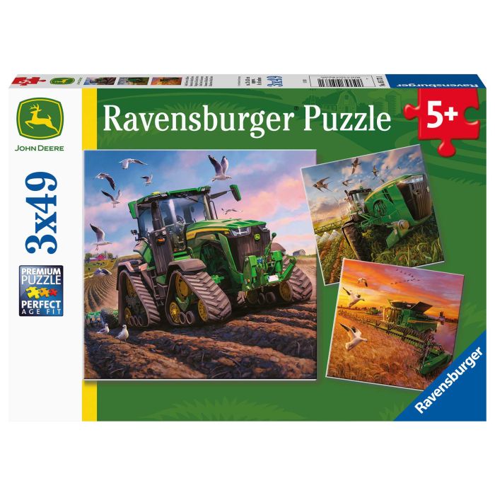 Ravensburger 3x49pc John Deere Seasons