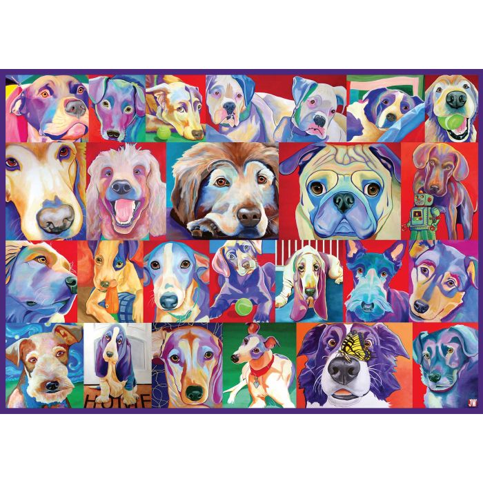 Ravensburger 500pc Puzzle Hello Doggies