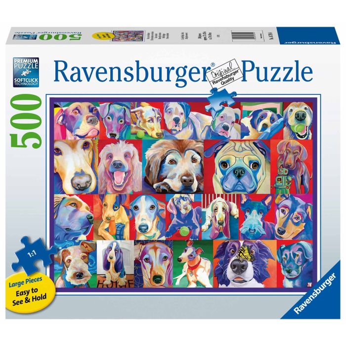 Ravensburger 500pc Puzzle Hello Doggies
