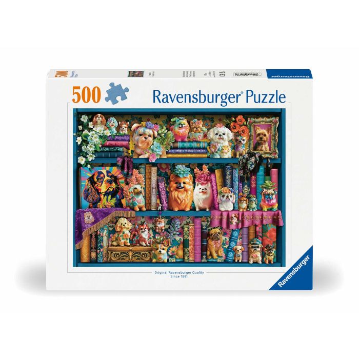 Ravensburger 500pc Puzzle Precious Porcelain Pups