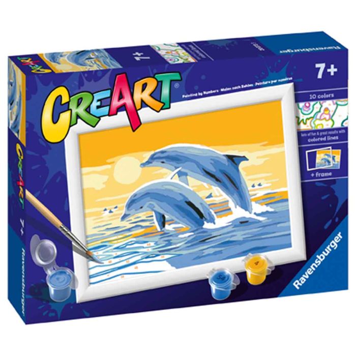 Ravensburger Creart Delightful Dolphins