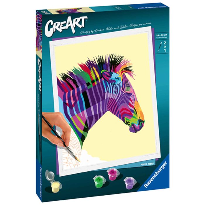 Ravensburger Creart Funky Zebra