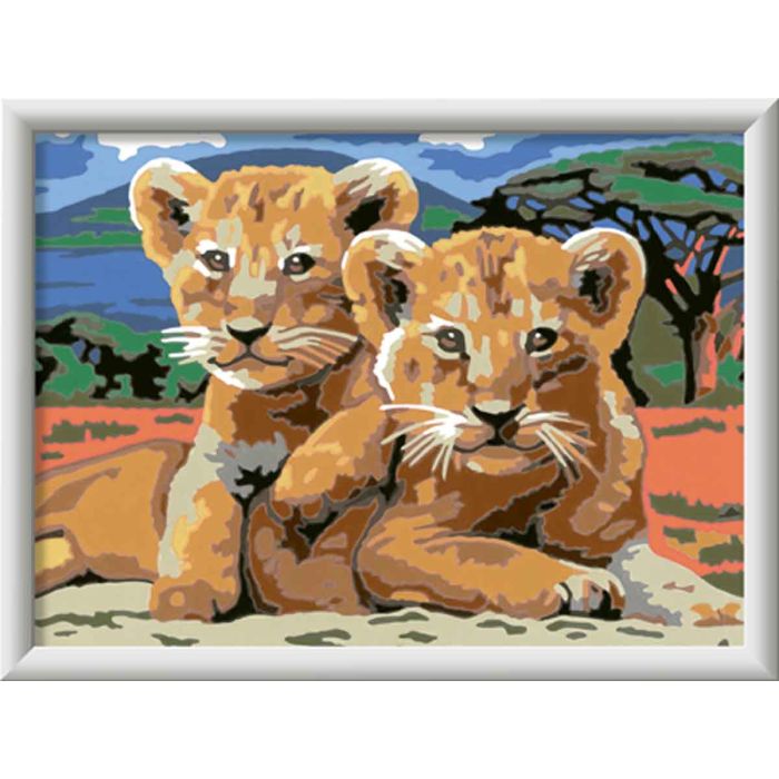 Ravensburger Creart Little Lion Cubs
