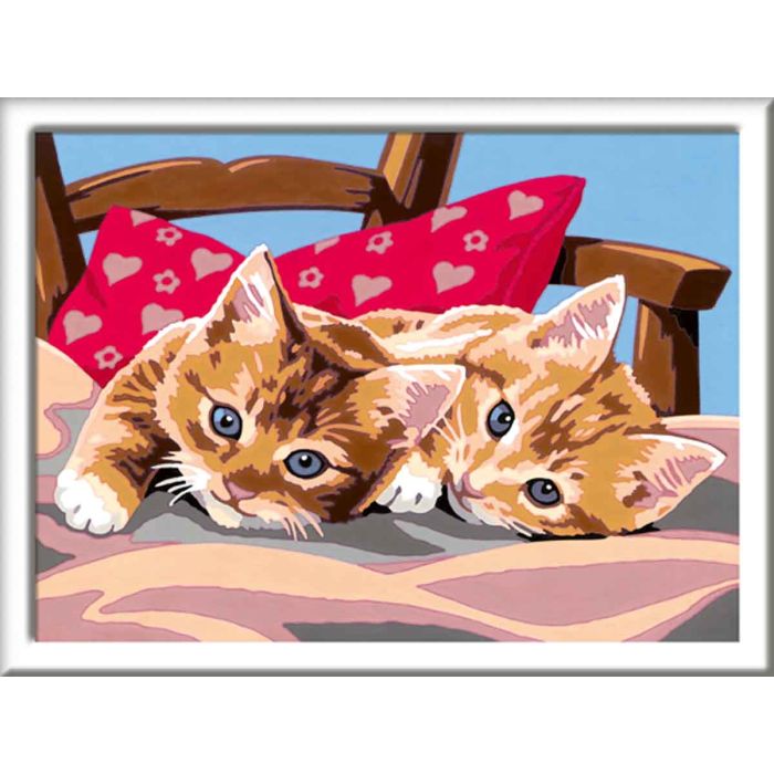 Ravensburger Creart Two Cuddly Cats