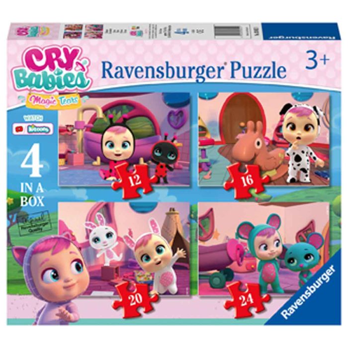Ravensburger Cry Babies 4 In 1 Puzzle
