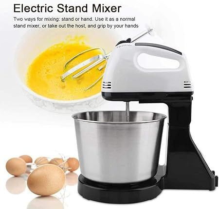 Scarlett 7 Speed Hand Mixer With Stainless Steel Bowl