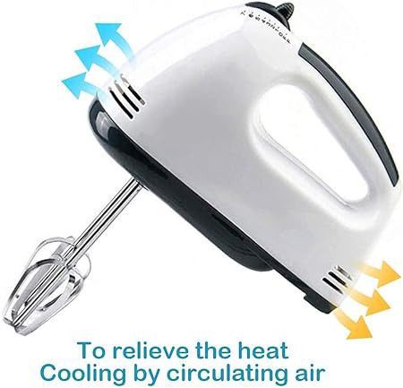 Scarlett 7 Speed Hand Mixer With Stainless Steel Bowl