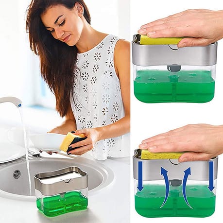 Soap Pump Sponge Caddy