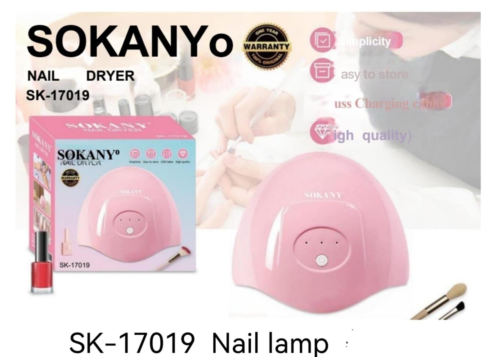 Sokany Nail Lamp SK17019