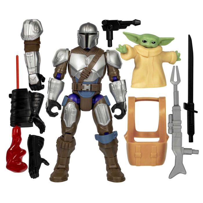 Star Wars Mixmashers Mando And Grogu Deluxe