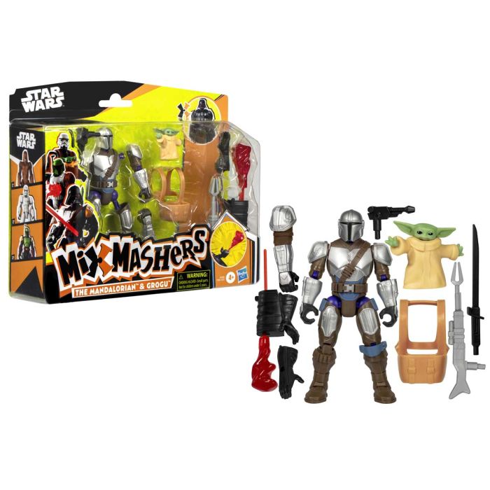 Star Wars Mixmashers Mando And Grogu Deluxe