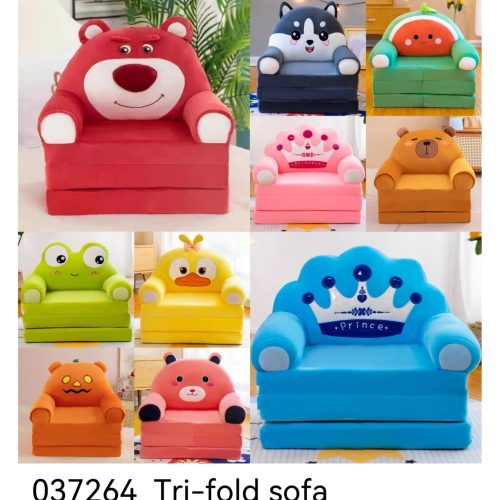 Tri Fold Kids Sofa