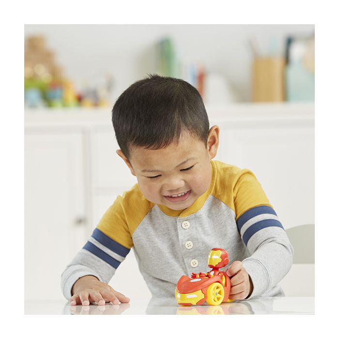 Spidey And Friends Vehicle And Figure Iron Man