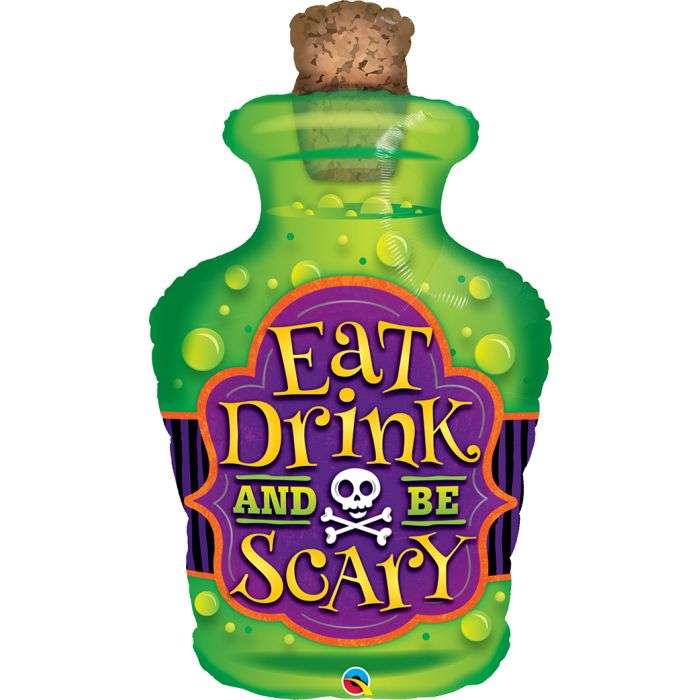 40 Inch Foil Eat Drink & Be Scary