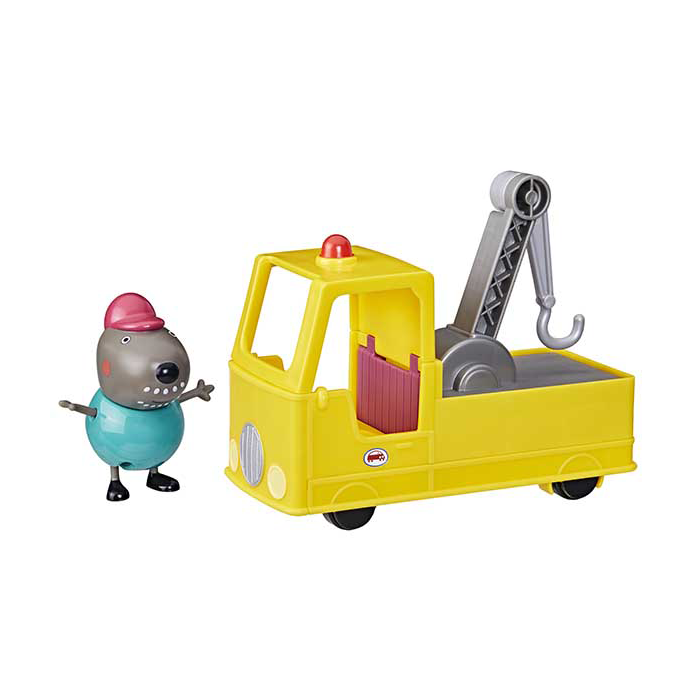 Peppas Granddad Dogs Tow Truck