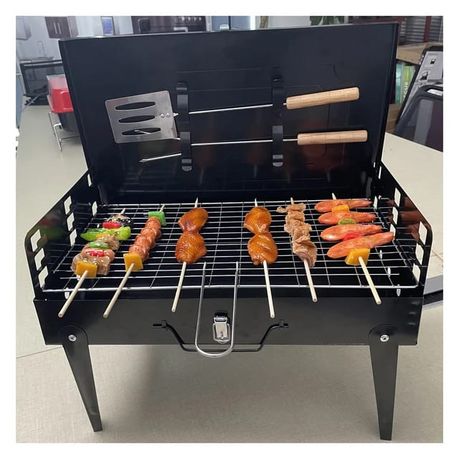 Multifunction Portable Folding BBQ Grill
